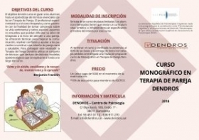 Monografico en Terapia de Pareja Dendros - Psicóloga Eva Aguilar Moreno